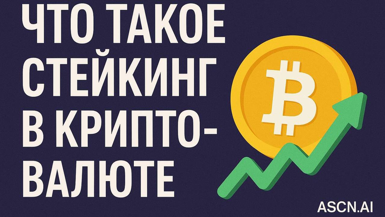 Что такое стейкинг криптовалют и как на нём зарабатывать — ASCN