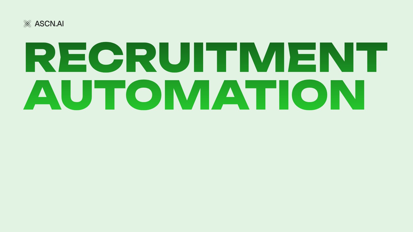 Recruitment Automation: A Retail Chain Case and 100 Hires a Month