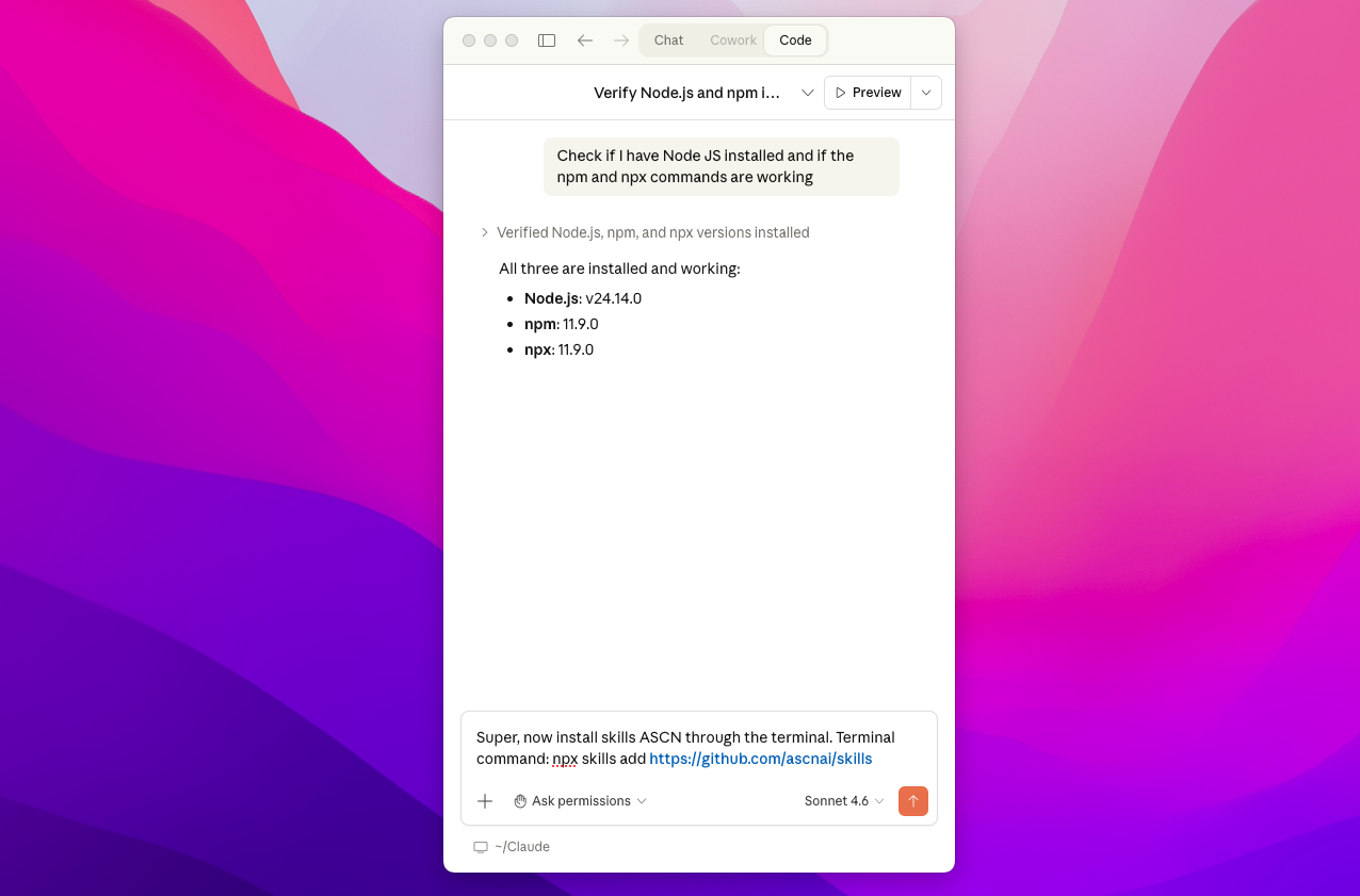 Как подключить ASCN MCP к ClaudeCode, чтобы собирать автоматизации и ИИ-агентов
