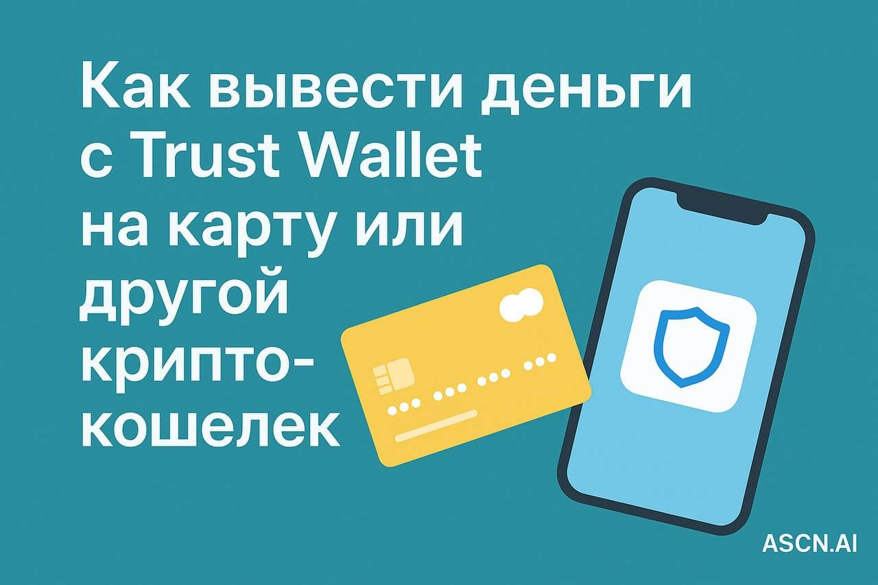 Как вывести деньги с Trust Wallet на карту или другой криптокошелек — ASCN