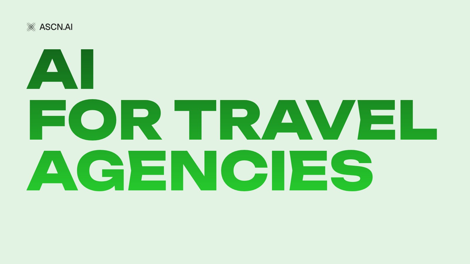 AI Agent for a Travel Agency: Doubling Sales on the Same Budget