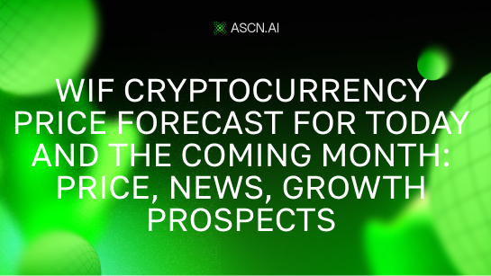WIF cryptocurrency price forecast for today and the coming month: price, news, growth prospects