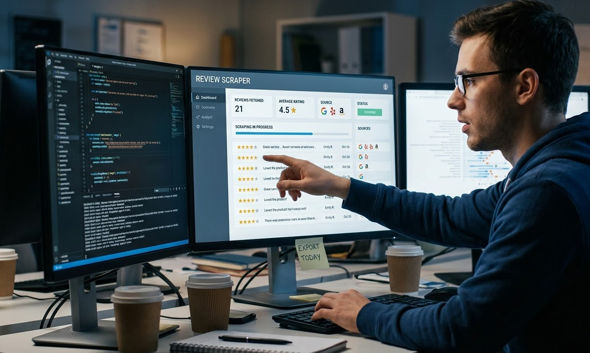 Automated Trustpilot Review Collection and Analysis with DeepSeek and OpenAI