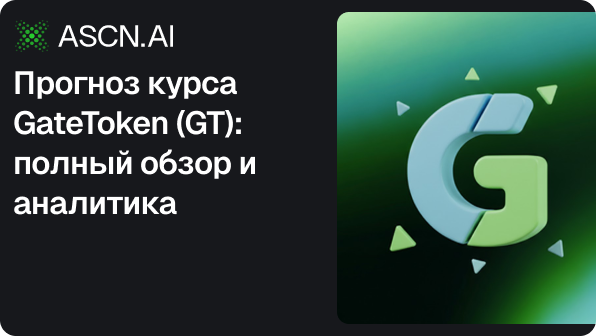 Прогноз курса GateToken (GT): полный обзор и аналитика