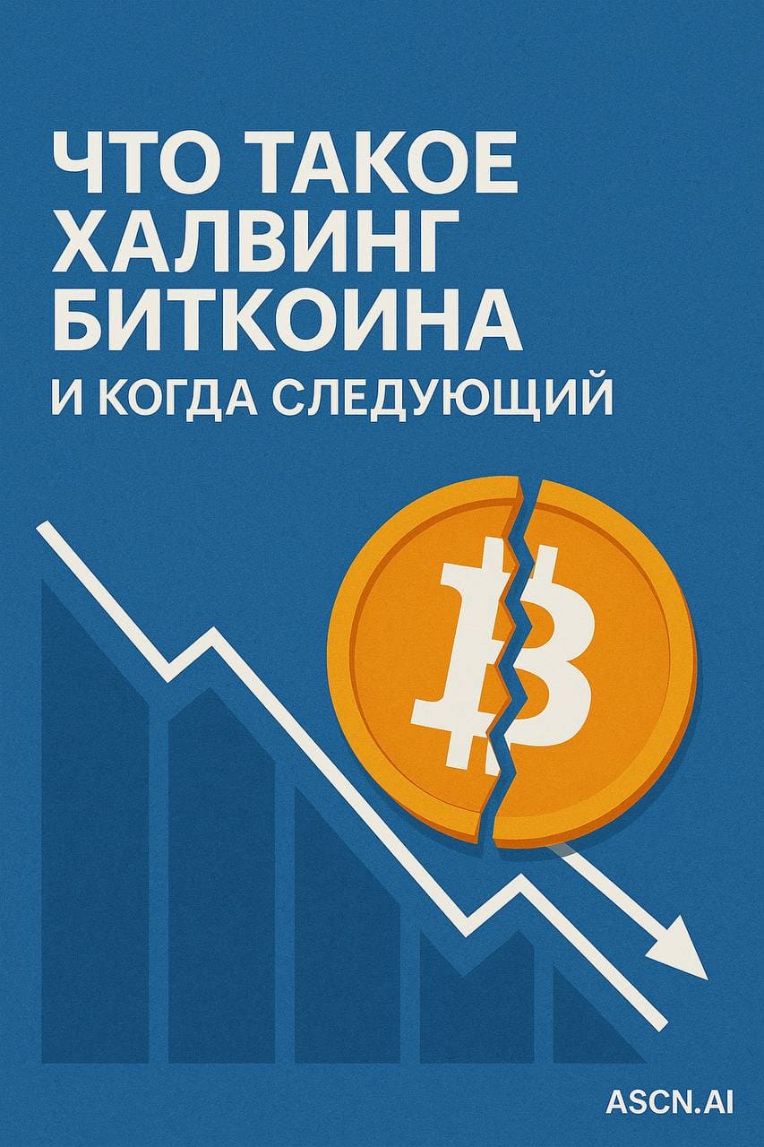 Что такое халвинг биткоина и когда следующий — ASCN