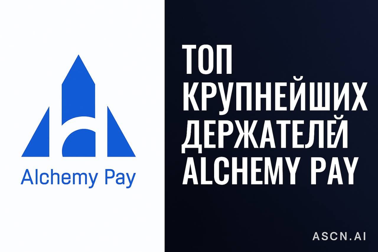ТОП крупнейших держателей Alchemy Pay (ACH) — ASCN