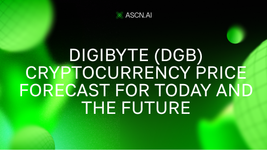 DigiByte (DGB) Cryptocurrency Price Forecast for Today and the Future