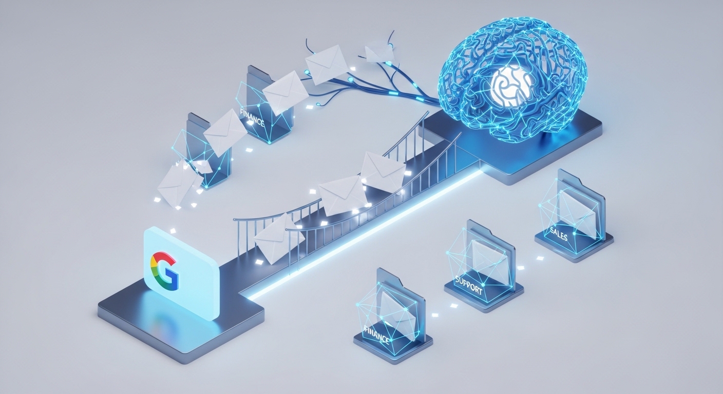 Интеллектуальная маршрутизация клиентских отзывов с использованием Gmail и AI
