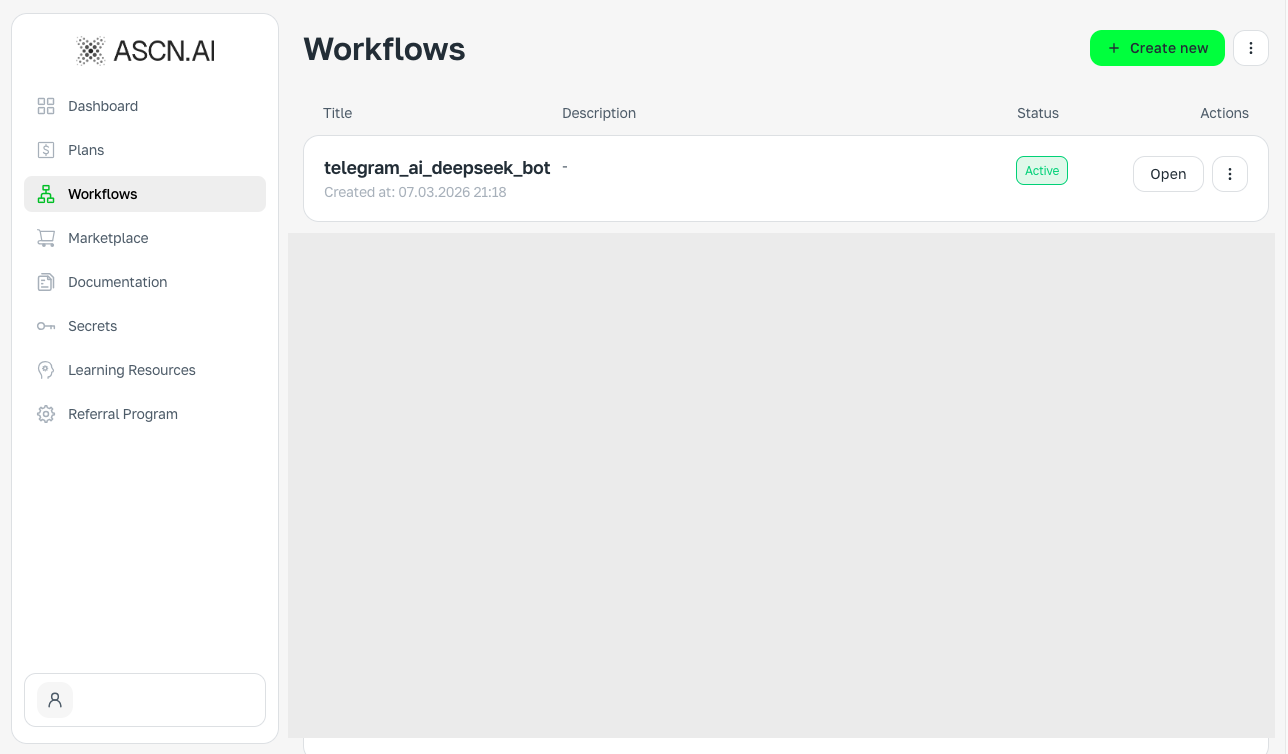 Как подключить ASCN MCP к ClaudeCode, чтобы собирать автоматизации и ИИ-агентов