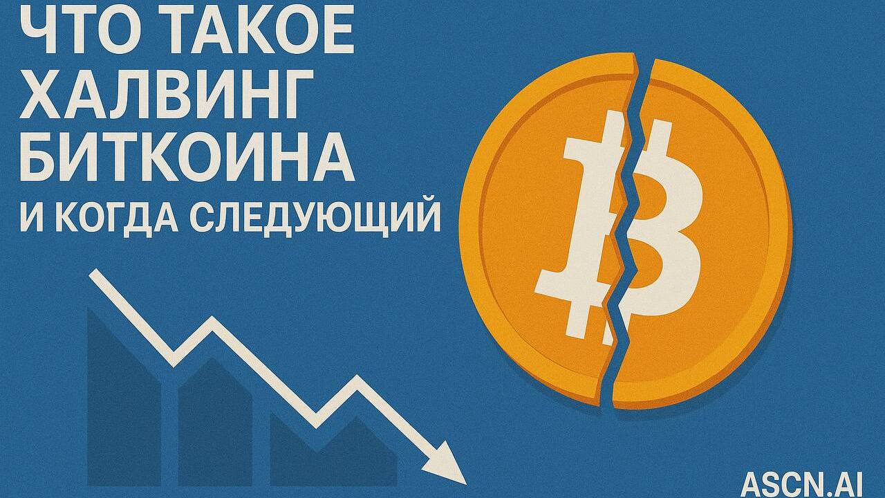Что такое халвинг биткоина и когда следующий — ASCN