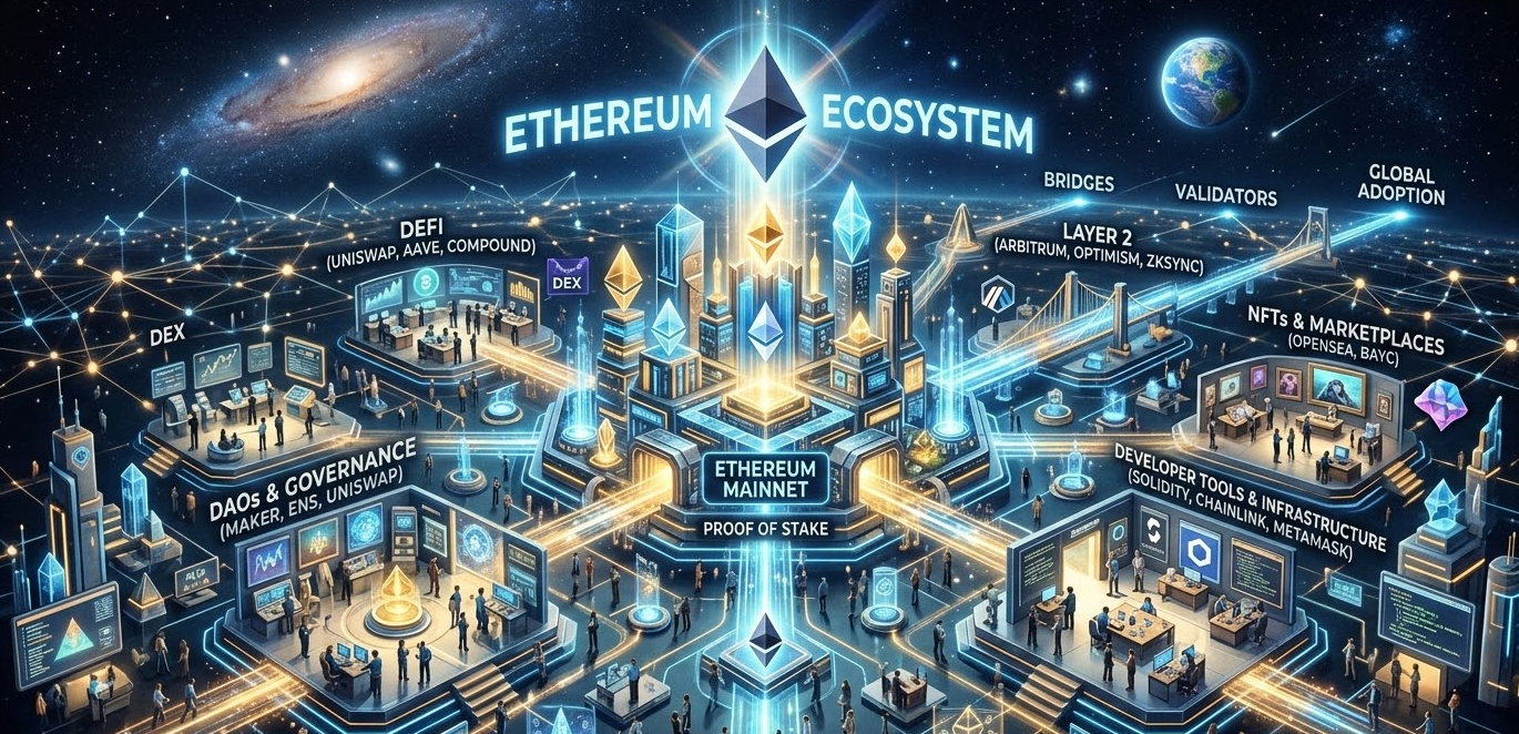 How the Ethereum Ecosystem Works: A Complete Guide