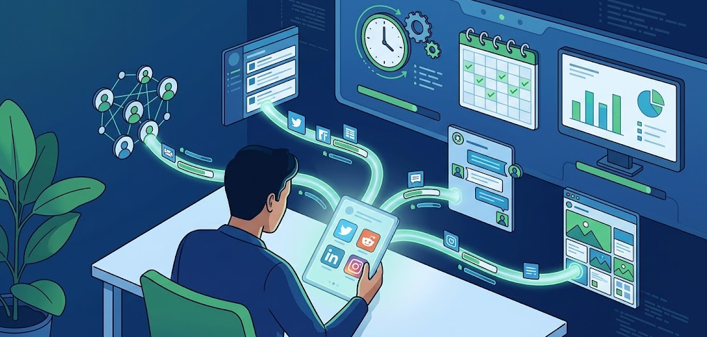 Ayrshare — публикация на 14 платформах
