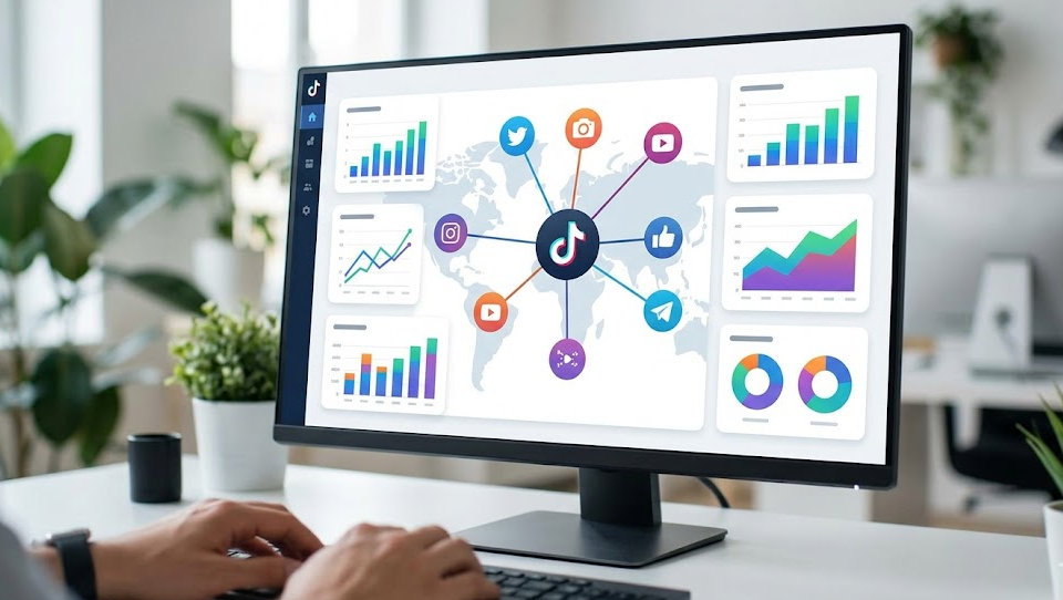 Social media data aggregator TikHub