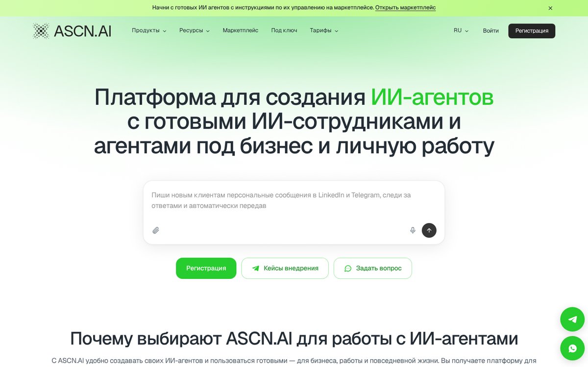 Лучшие ИИ-сотрудники для бизнеса 2026: рейтинг 8 платформ для продаж, поддержки и команды