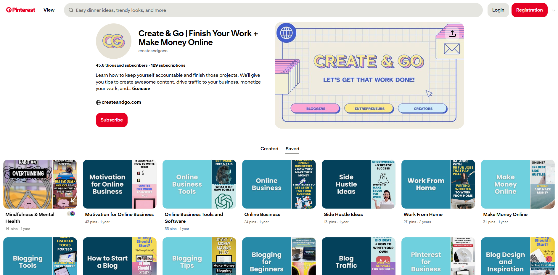 Автоматический генератор трафика через Pinterest