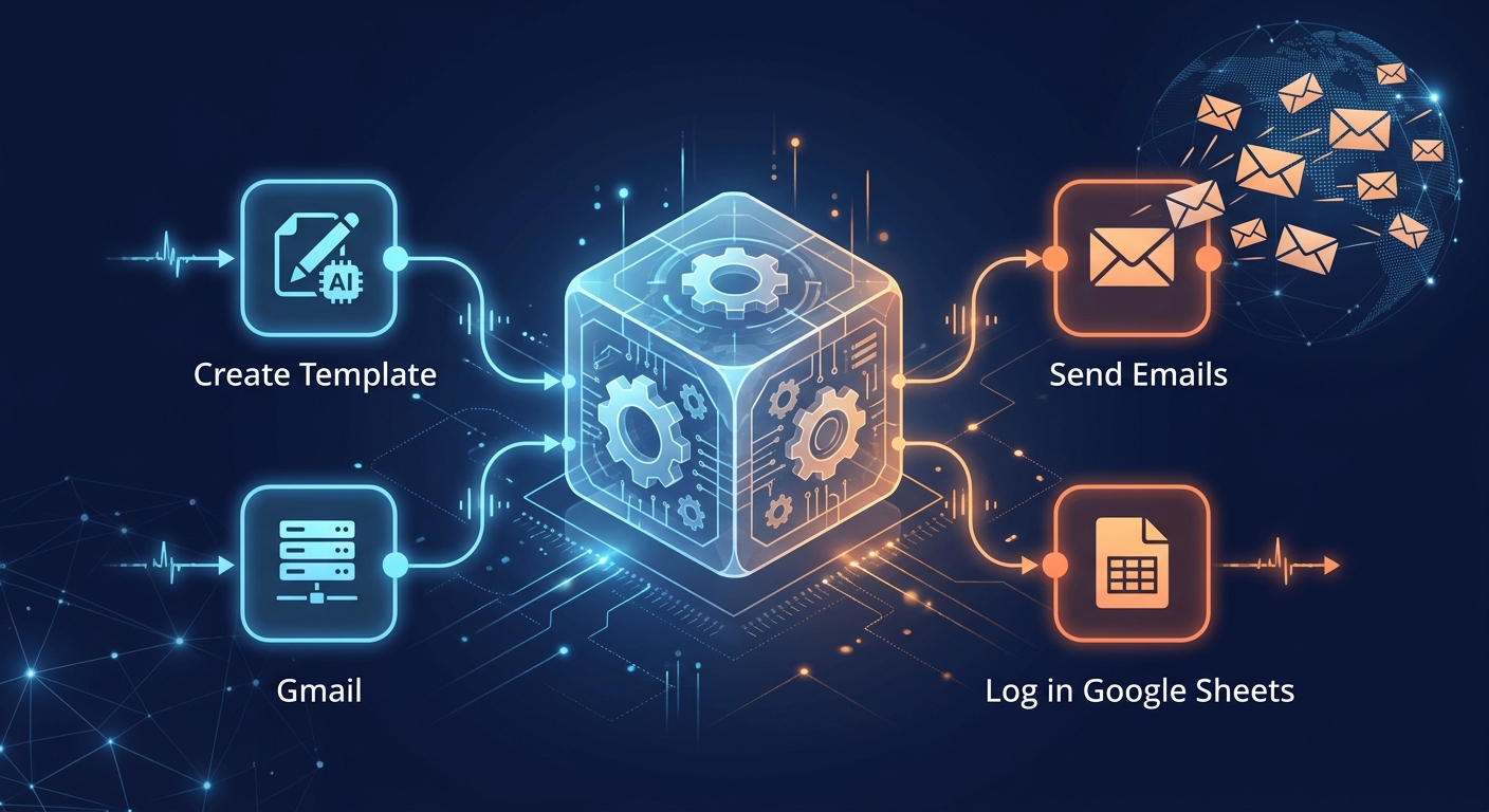 Автоматизация холодных писем через n8n + Gmail