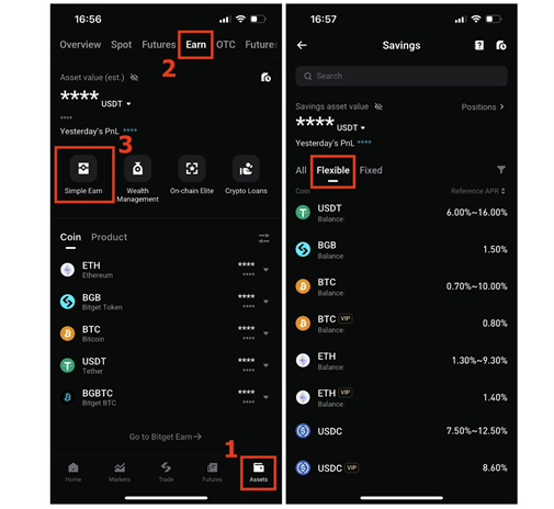 Полный обзор и гайд по Bitget Simple Earn Flexible