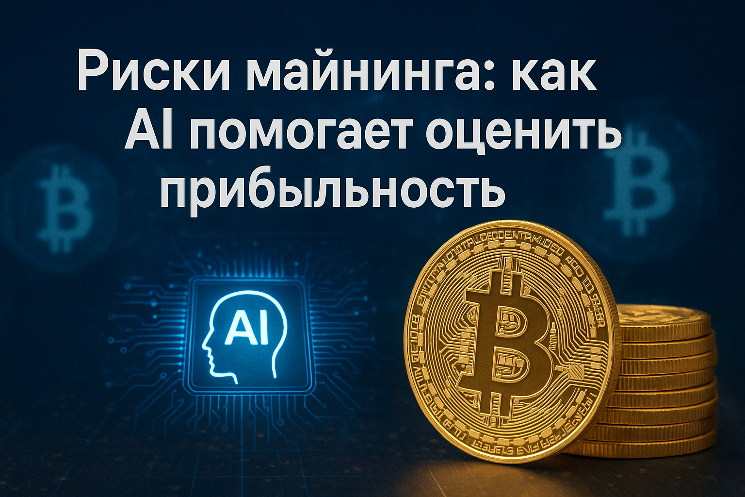 Риски майнинга: как AI помогает оценить прибыльность