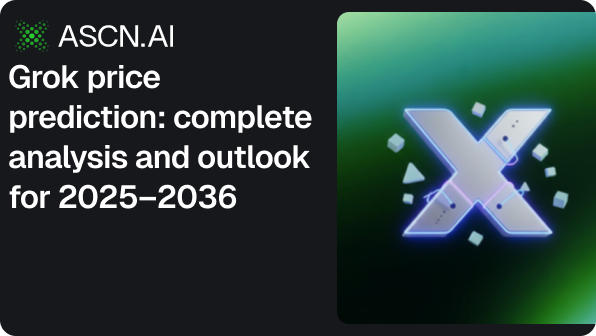 Grok price prediction: complete analysis and outlook for 2025–2036
