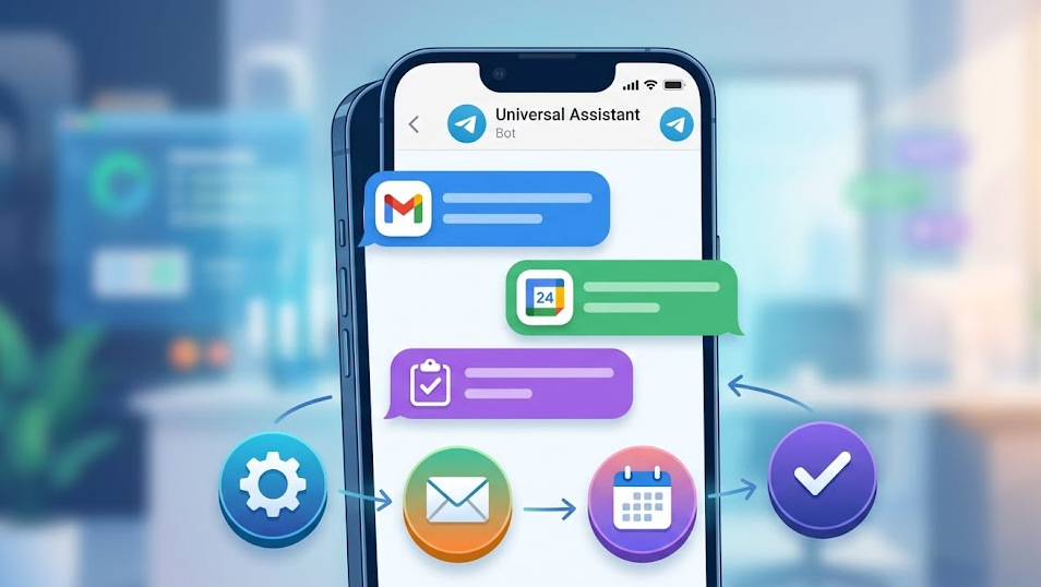 A universal assistant in Telegram