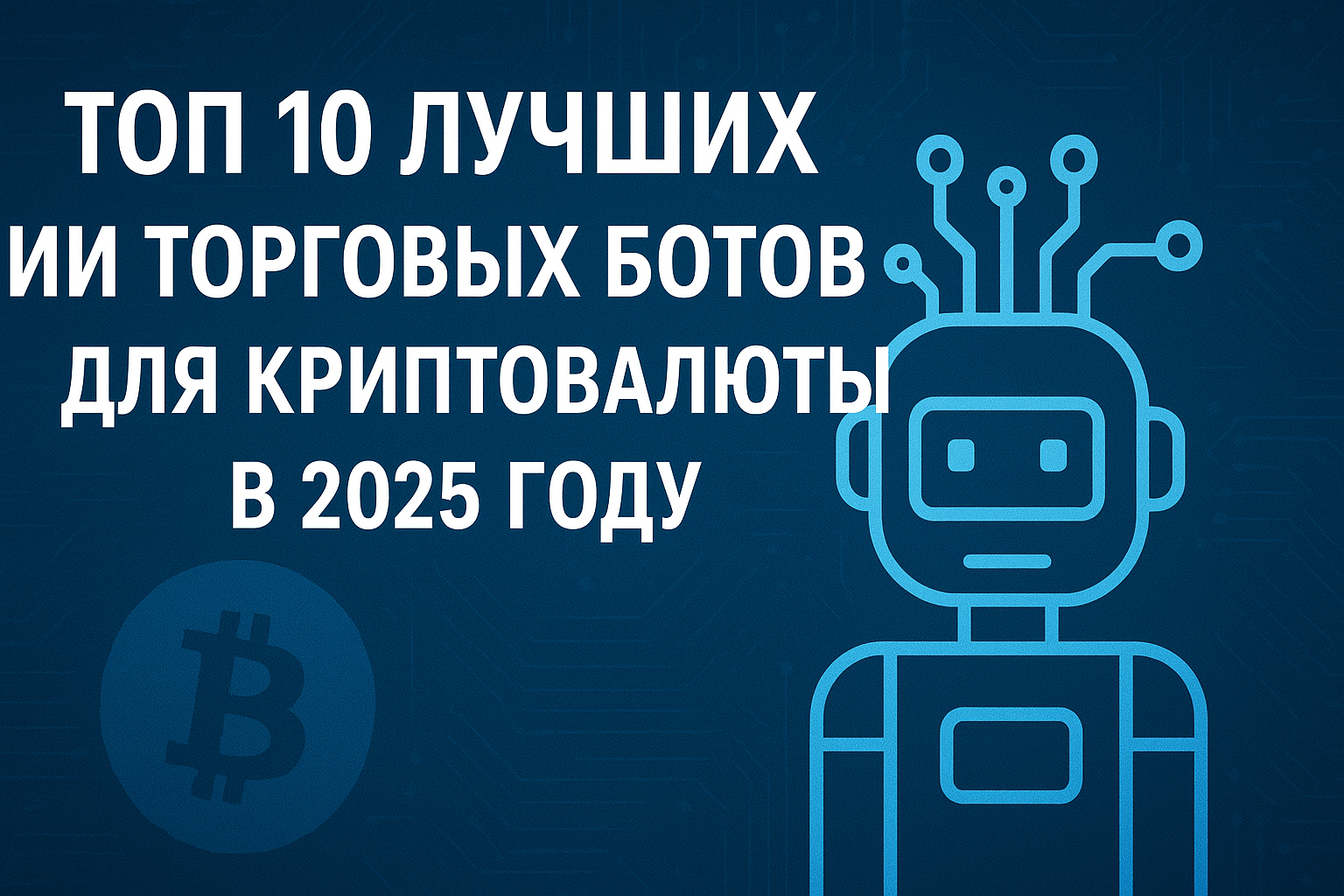 ТОП 10 лучших ИИ торговых ботов для криптовалюты в 2025
