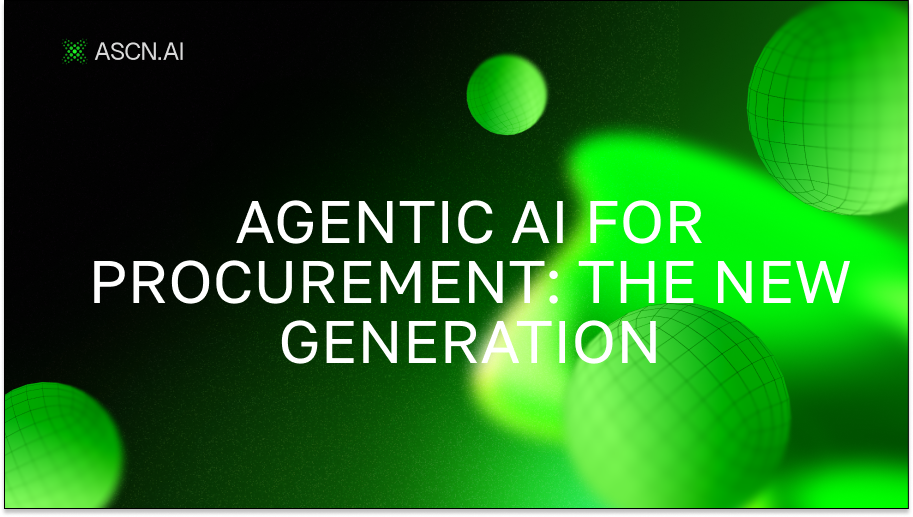 Agentic AI for Procurement: The New Generation of Autonomous AI Agents for Automating Purchasing