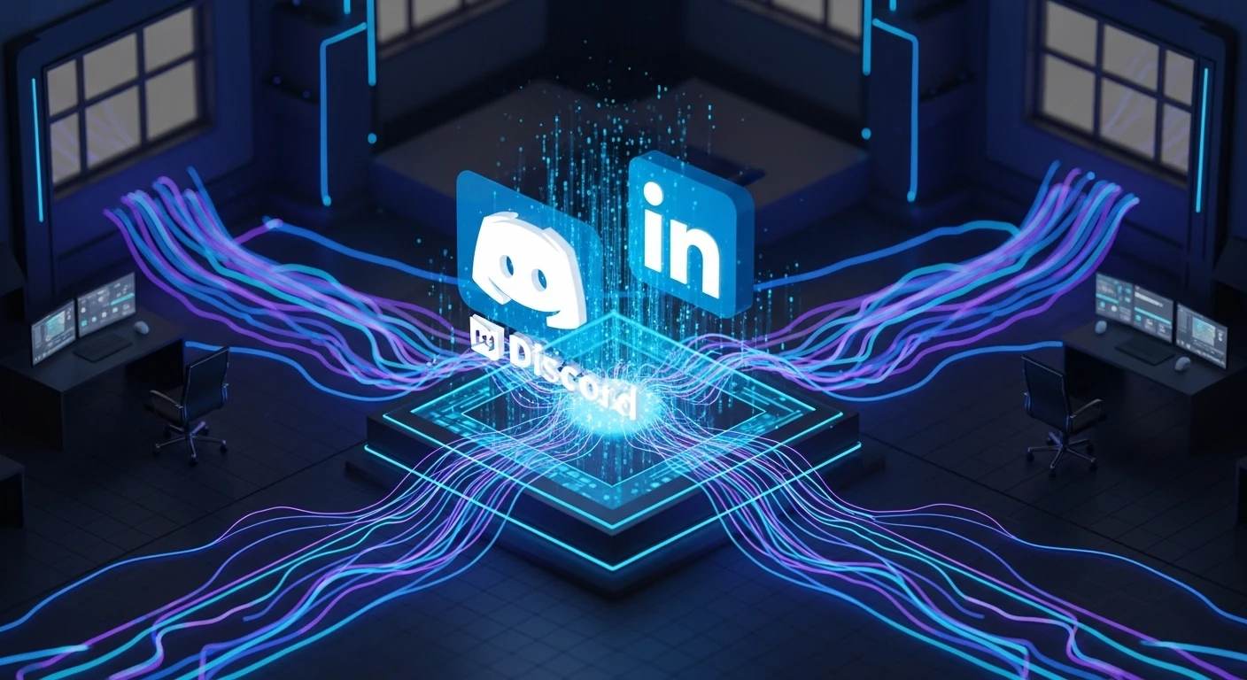 AI Publishing on Discord and LinkedIn: How We Do It