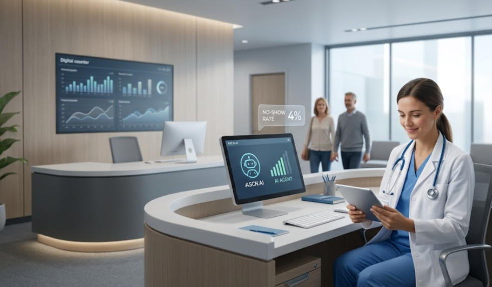 AI agent for clinic automation: patient scheduling, front desk management, and integration with the MIS