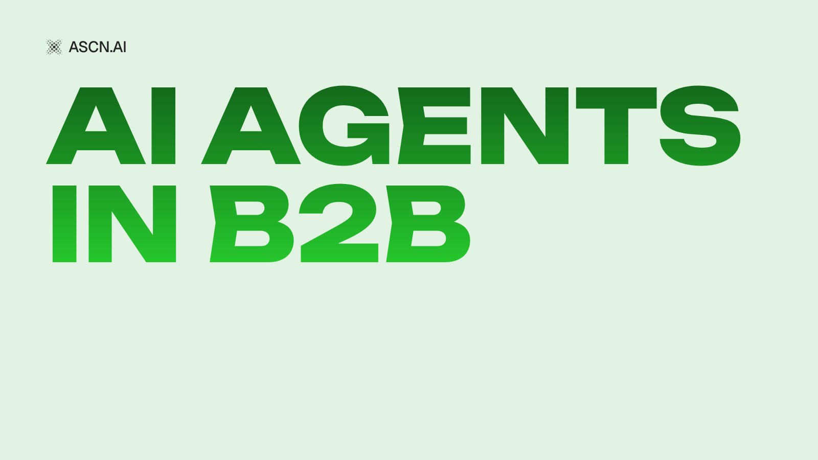AI Agents in B2B Sales: A Case of Conversion Growth from 12% to 34%