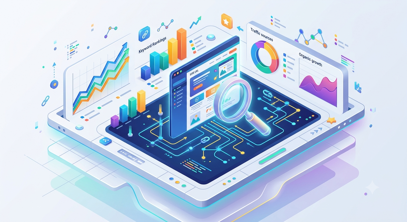 SEMrush MCP — домен, ключи, бэклинки