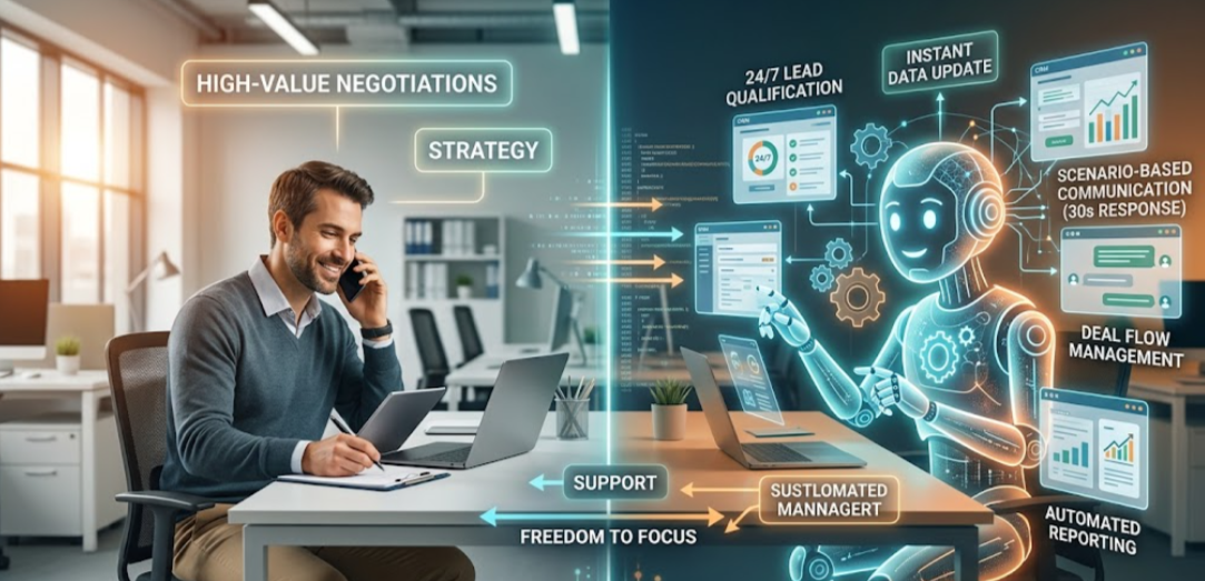 ИИ агенты для CRM: что это и как они автоматизируют ваш бизнес