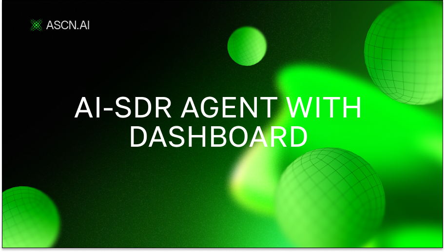 AI-SDR агент с дашбордом