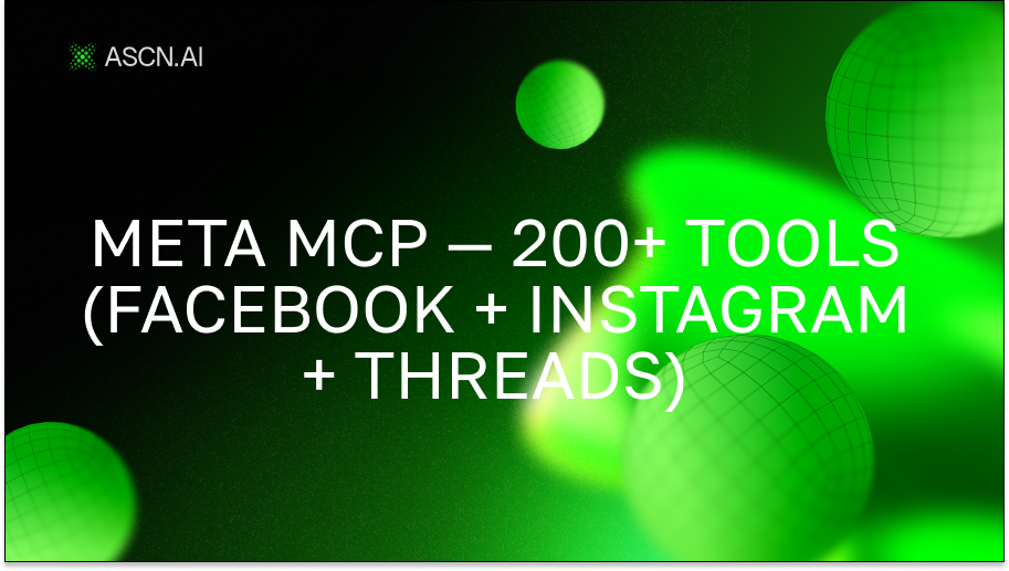 Meta MCP — 200+ tools (Facebook + Instagram + Threads)