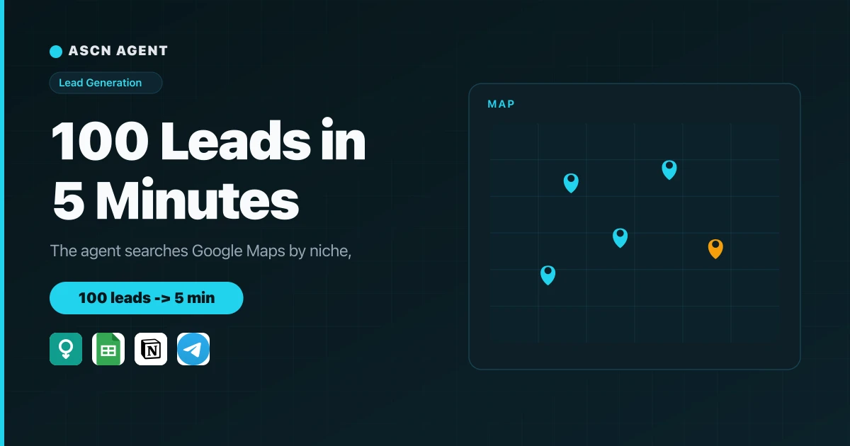 Google Maps Lead Hunter: AI Agent for Google Maps Lead Generation