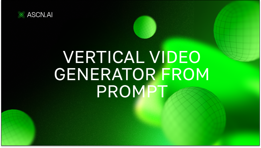 Vertical video generator from Prompt