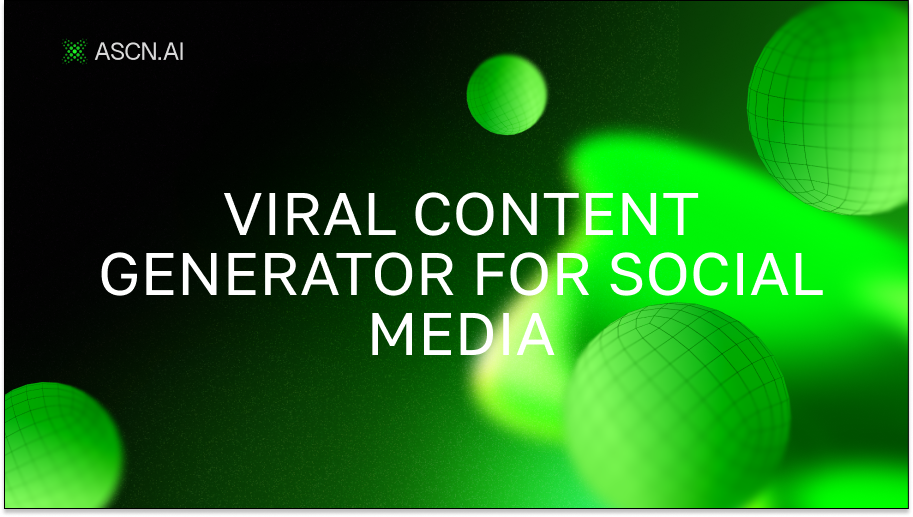 Viral content generator for social media
