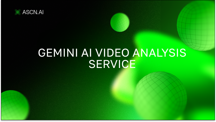Gemini AI Video Analysis Service