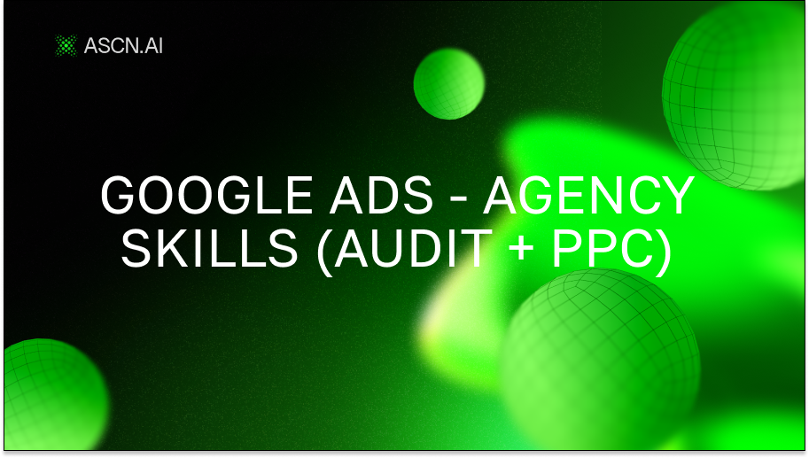 Google Ads — агентские скиллы (аудит + PPC)