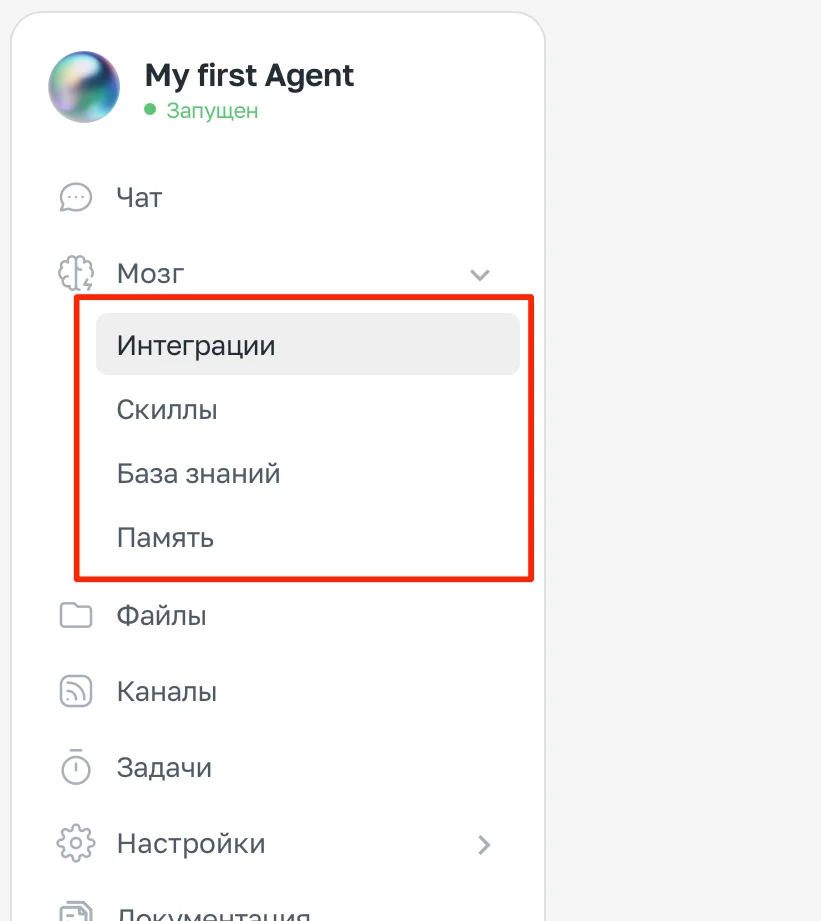 The Agent Brain