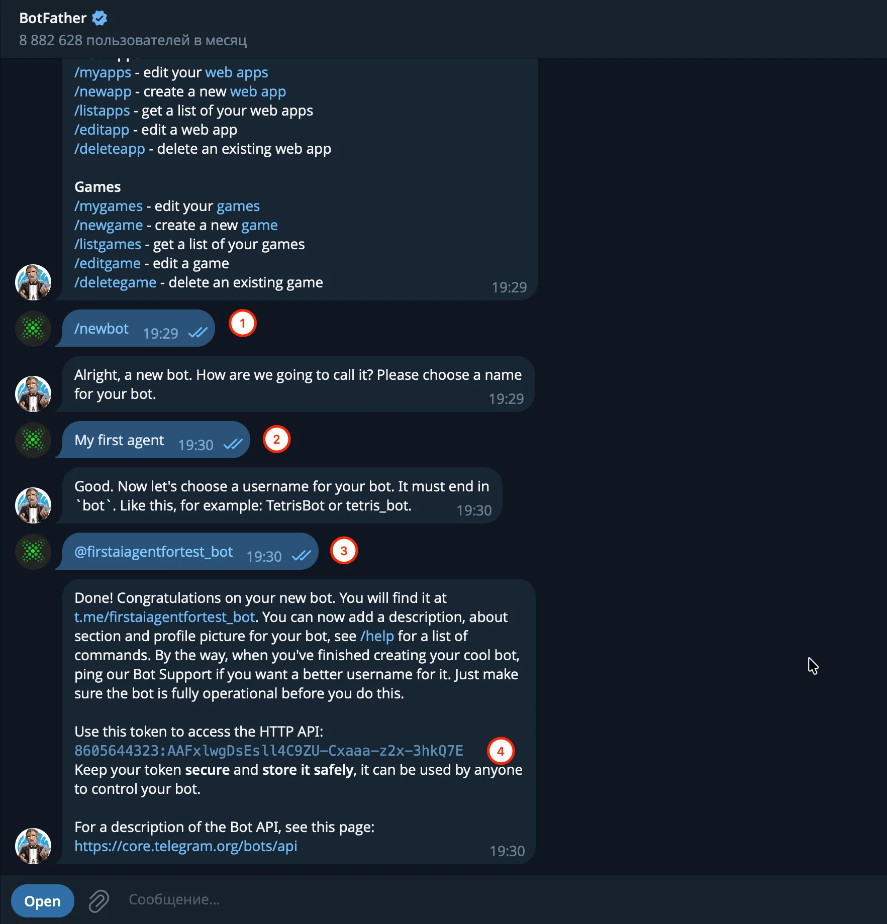Connecting Telegram